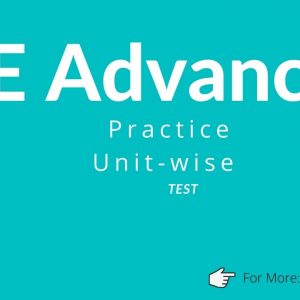 JEE Advanced Practice Test PDF DOWNLOAD