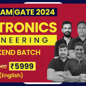 PW  Parakram Batch for GATE 2024(Electronics Engineering)